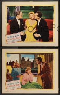 3k632 INNOCENT AFFAIR 4 LCs 1948 Fred MacMurray, sexy Madeleine Carroll, Don't Trust Your Husband!