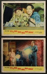3k709 IT'S A MAD, MAD, MAD, MAD WORLD 3 LCs 1964 Milton Berle, Spencer Tracy, many top stars!