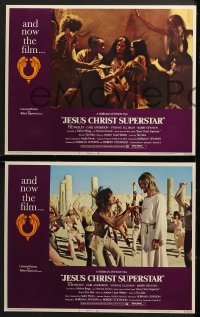 3k237 JESUS CHRIST SUPERSTAR 8 LCs 1973 Ted Neeley, Andrew Lloyd Webber religious musical