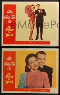 3k241 JOKER IS WILD 8 LCs 1957 Frank Sinatra, Mitzi Gaynor, Albert, craps & poker gambling image!