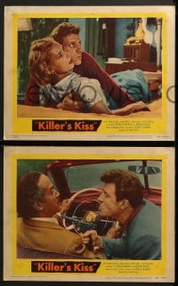 3k515 KILLER'S KISS 7 LCs 1955 early Stanley Kubrick noir set in New York's Clip Joint Jungle!