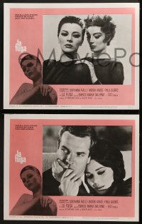 3k258 LA FUGA 8 LCs 1966 Paola Spinola directed Italian lesbian sex drama, pretty Giovanna Ralli!
