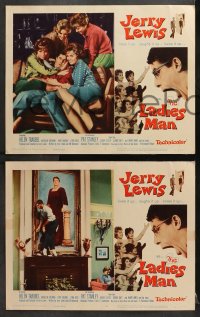 3k516 LADIES MAN 7 LCs 1961 girl-shy upstairs-man-of-all-work Jerry Lewis screwball comedy!