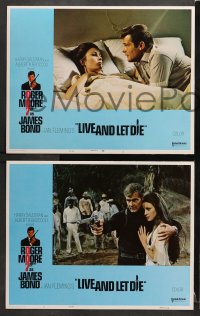 3k270 LIVE & LET DIE 8 East Hemi LCs 1973 Roger Moore as James Bond, Jane Seymour, Yaphet Kotto!