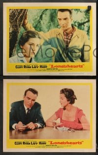 3k545 LONELYHEARTS 6 LCs 1959 guilt-ridden Montgomery Clift, from Nathaniel West's depressing novel!