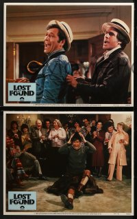 3k273 LOST & FOUND 8 LCs 1979 great images of George Segal & Glenda Jackson, Paul Sorvino!