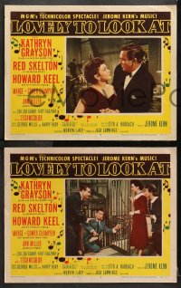 3k717 LOVELY TO LOOK AT 3 LCs 1952 Kathryn Grayson, Howard Keel, Red Skelton!