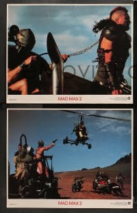 3k579 MAD MAX 2: THE ROAD WARRIOR 5 int'l LCs 1982 George Miller, Mel Gibson returns as Mad Max!