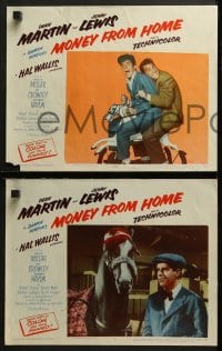 3k299 MONEY FROM HOME 8 3D LCs 1954 Dean Martin, Jerry Lewis, Marjie Millar, Pat Crowley!
