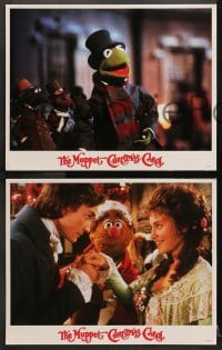 3k729 MUPPET CHRISTMAS CAROL 3 LCs 1992 Jim Henson, Frank Oz, Michael Caine & Kermit the Frog!
