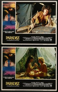 3k329 PARADISE 8 LCs 1982 sexy Phoebe Cates, Willie Aames, adventure images!