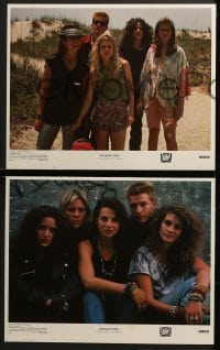 3k371 SATISFACTION 8 LCs 1988 Justine Bateman, Liam Neeson, early Julia Roberts!