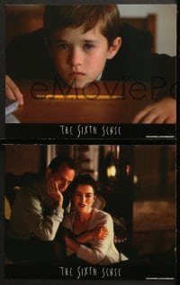 3k527 SIXTH SENSE 7 LCs 1999 Bruce Willis, Haley Joel Osment, directed by M. Night Shyamalan!