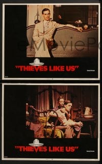 3k445 THIEVES LIKE US 8 LCs 1974 Keith Carradine, Shelley Duvall, directed by Robert Altman!