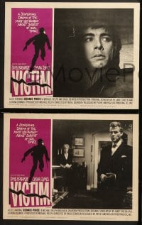 3k473 VICTIM 8 LCs 1962 homosexual Dirk Bogarde is blackmailed, directed by Basil Dearden!