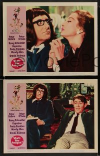 3k484 WHAT'S NEW PUSSYCAT 8 LCs 1965 Woody Allen, Peter O'Toole, Peter Sellers, Capucine, Andress!