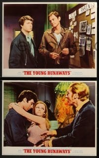 3k499 YOUNG RUNAWAYS 8 LCs 1968 Patty McCormack, Richard Dreyfuss, Brooke Bundy!