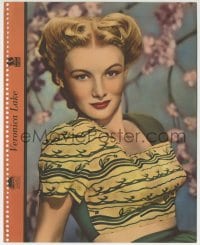 3m042 VERONICA LAKE Dixie ice cream premium 1944 sexy portrait with her new hairstyle & crop top!