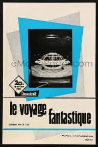 3m222 FANTASTIC VOYAGE French pressbook 1967 Raquel Welch goes to the human brain, posters shown!