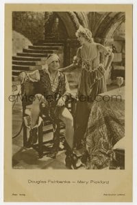 3m018 TAMING OF THE SHREW German Ross postcard 1929 Douglas Fairbanks & Mary Pickford!