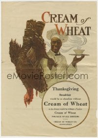 3m098 CREAM OF WHEAT magazine ad November 1919 great early ad w/ art of Rastus holding turkey!