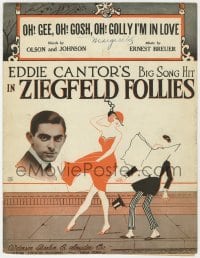 3m414 ZIEGFELD FOLLIES 1923 stage play sheet music 1923 Oh! Gee, Oh! Gosh, Oh! Golly I'm in Love!