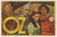 3m993 WIZARD OF OZ 1pg Spanish herald 1945 Judy Garland, Jack Haley, Bert Lahr, Bolger, different!