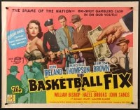 3p729 BASKETBALL FIX 1/2sh 1951 big-shot gamblers prostituting the nation's youth rigging games!