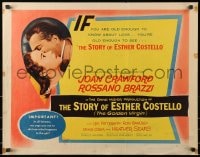3p800 GOLDEN VIRGIN style A 1/2sh 1957 deaf/mute Heather Sears in The Story of Esther Costello!