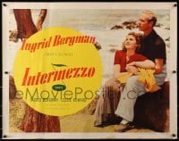 3p827 INTERMEZZO 1/2sh R1956 beautiful Ingrid Bergman is in love with violinist Leslie Howard!