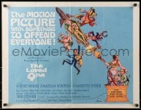 3p854 LOVED ONE 1/2sh 1965 Jonathan Winters in motion picture with something to offend everyone!