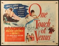 3p894 ONE TOUCH OF VENUS style A 1/2sh 1948 sexy Ava Gardner, Robert Walker, great full-length art!