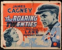 3p918 ROARING TWENTIES Other Company 1/2sh 1939 James Cagney & Priscilla Lane, different art!