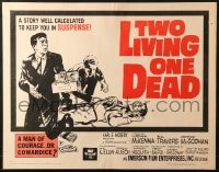 3p971 TWO LIVING ONE DEAD 1/2sh 1963 McGoohan, why? why? why? had they turned against him!