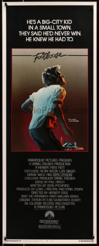 3p102 FOOTLOOSE insert 1984 teenage dancer Kevin Bacon has the music on his side!