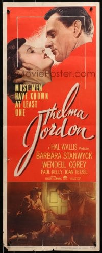 3p256 THELMA JORDON insert 1950 most men have known at least one woman like Barbara Stanwyck!