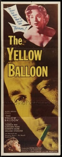 3p298 YELLOW BALLOON insert 1953 many images of Andrew Ray & William Sylvester!