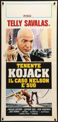 3p422 MARCUS-NELSON MURDERS Italian locandina 1978 best art of Telly Savalas as Kojack before TV series!