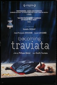 3r637 BECOMING TRAVIATA 1sh 2012 Philippe Beziat's Traviata et nous, Verdi opera singer!