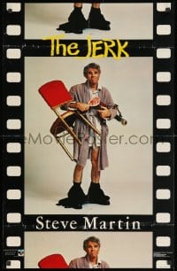 3r192 JERK 22x34 commercial poster 1979 outrageous Steve Martin image on strip of film!