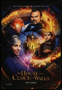 3r759 HOUSE WITH A CLOCK IN ITS WALLS teaser DS 1sh 2018 top cast, it knows what makes you tick!