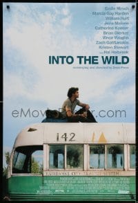 3r774 INTO THE WILD DS 1sh 2007 Sean Penn directed, Emile Hirsch as Christopher McCandless!