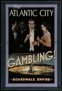 3r051 BOARDWALK EMPIRE tv poster 2010 Steve Buscemi, Kelly Macdonald, roulette gambling!