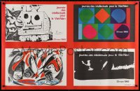 3r533 JOURNEE DES INTELLECTUELS POUR LE VIET-NAM 30x47 French special poster 1968 Picasso, Soulages