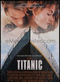 3r954 TITANIC DS 1sh 1997 Leonardo DiCaprio, Kate Winslet, directed by James Cameron!