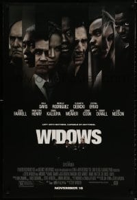 3r986 WIDOWS advance DS 1sh 2018 Viola Davis is left with nothing and capable of anything!