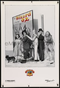 3r161 WIZARD OF OZ 27x40 video poster R1989 Victor Fleming, Judy Garland all-time classic!