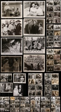 3s293 LOT OF 140 8X10 STILLS 1940s-1980s great scenes from a variety of different movies!