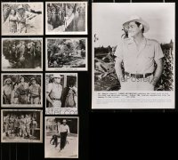 3s339 LOT OF 9 JUNGLE JIM AND BOMBA 8X10 STILLS 1950s-1970s Johnny Weissmuller & Sheffield!