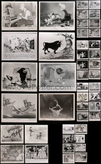 3s301 LOT OF 68 WALT DISNEY TV AND VIDEO CARTOON 8X10 STILLS 1960s-1990s great animation images!